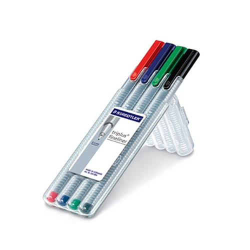 Tűfilc Staedtler Triplus 4 db-os klt.