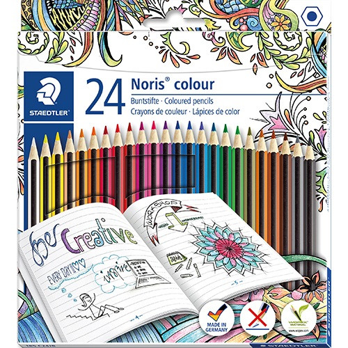 Színes ceruza Staedtler Noris Colour 24 db-os klt.