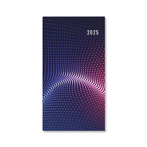 Határidőnapló Period Basic Zsebnaptár álló Galaxy papír 2025