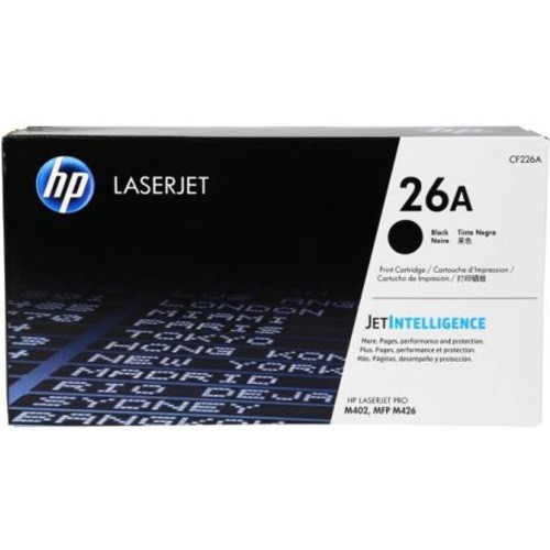 Lézertoner utángyártott HP CF226A No.26A Black 3,1K