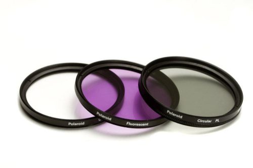 Polaroid szûrõszett (UV, CPL, FLD) + 4 db-os szûrõtok 62 mm