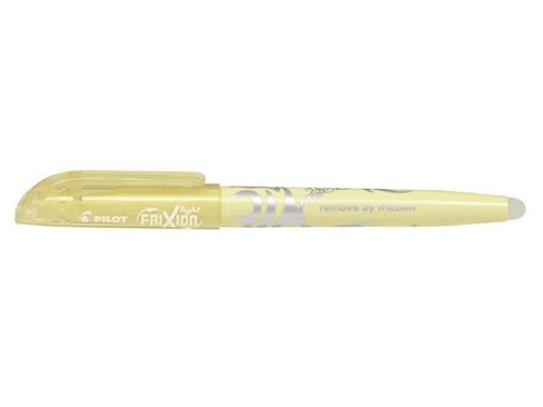 PILOT Szövegkiemelő, 1-3,3 mm, törölhető, PILOT "Frixion Light Soft", pasztellsárga