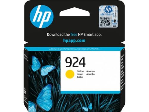 HP 4K0U5NE Tintapatron Officejet Pro 8120e, 8130e nyomtatókhoz, HP 924, sárga, 400 oldal