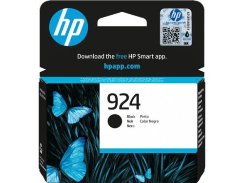 HP 4K0U6NE Tintapatron Officejet Pro 8120e, 8130e nyomtatókhoz, HP 924, fekete, 500 oldal