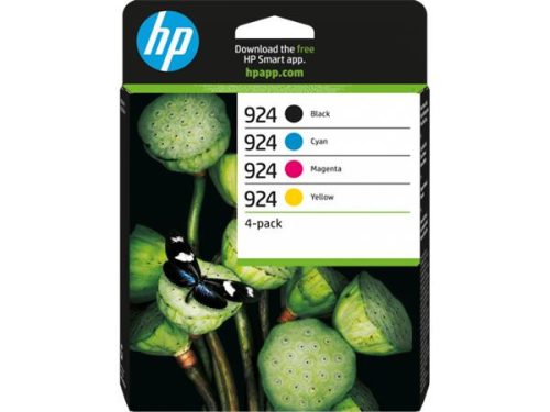 HP 6C3Z1NE Tintapatron multipack Officejet Pro 8120e, 8130e nyomtatókhoz, HP 924 b+c+m+y, 500+3*400 oldal