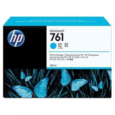 HP CM994A Tintapatron DesignJet T7100 nyomtatóhoz, HP 761, cián, 400 ml