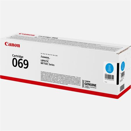 CANON CRG-069 Lézertoner, i-SENSYS LBP 673Cdw nyomtatóhoz, CANON, cián, 1,9k