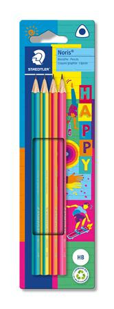 STAEDTLER Grafitceruza készlet, HB, háromszögletű, STAEDTLER "Noris® 118 Happy"