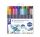 STAEDTLER Ecsetirón készlet, 0,5-0,8/1,0-6,0 mm, kétvégű, STAEDTLER "3001", 36 szín