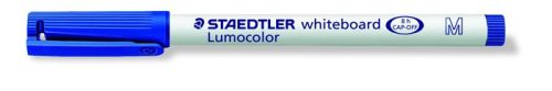 STAEDTLER Táblamarker, 1 mm, M, kúpos, STAEDTLER "Lumocolor 301", kék