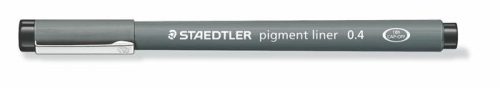 STAEDTLER Tusfilc, 0,4 mm, STAEDTLER "Pigment Liner 308", fekete