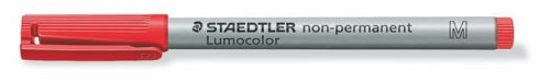 STAEDTLER Alkoholmentes marker, OHP, 1 mm, STAEDTLER "Lumocolor® 315 M", piros