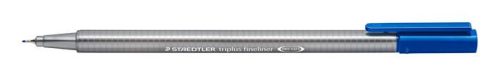 STAEDTLER Tűfilc, 0,3 mm, STAEDTLER "Triplus 334", kék