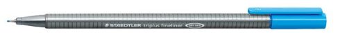 STAEDTLER Tűfilc, 0,3 mm, STAEDTLER "Triplus 334", világoskék