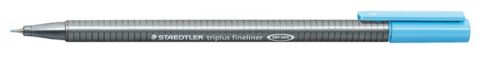 STAEDTLER Tűfilc, 0,3 mm, STAEDTLER "Triplus 334", vízkék