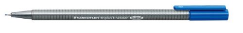 STAEDTLER Tűfilc, 0,3 mm, STAEDTLER "Triplus 334", ciánkék