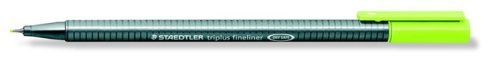 STAEDTLER Tűfilc, 0,3 mm, STAEDTLER "Triplus 334", limezöld