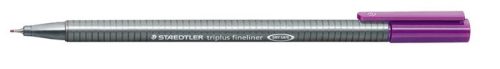 STAEDTLER Tűfilc, 0,3 mm, STAEDTLER "Triplus 334", sötétlila