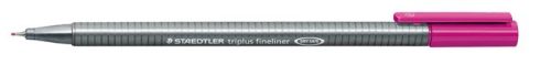 STAEDTLER Tűfilc, 0,3 mm, STAEDTLER "Triplus 334", sötétmályva