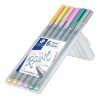 STAEDTLER Tűfilc készlet, 0,3 mm, STAEDTLER "Triplus Pastel 334", 6 pasztell szín