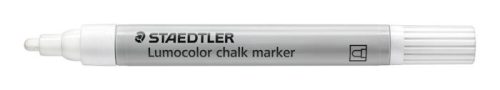 STAEDTLER Krétamarker, 2,4 mm, kúpos, STAEDTLER "Lumocolor® 344", fehér