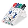 STAEDTLER Táblamarker készlet, 2-5 mm, vágott, STAEDTLER "Lumocolor® 351 B", 4 különböző szín