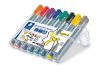 STAEDTLER Flipchart marker vegyes készlet, 2/2-5 mm, STAEDTLER "Lumocolor® 356", 8 különböző szín