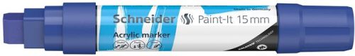 SCHNEIDER Dekormarker, akril, 15 mm, SCHNEIDER "Paint-It 330", kék