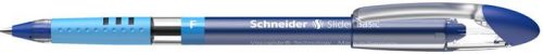 SCHNEIDER Golyóstoll, 0,3 mm, kupakos, SCHNEIDER "Slider Basic F", kék