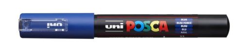 UNI Dekormarker, 0,7-1,0 mm, UNI "Posca PC-1M", kék