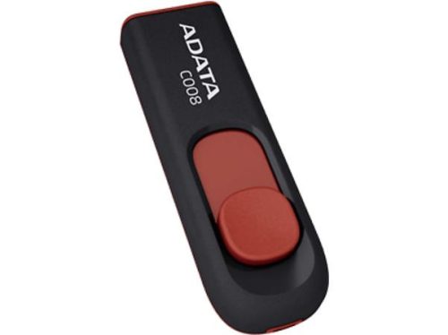 ADATA Pendrive, 16GB, USB 2.0, ADATA "C008", fekete