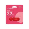 ADATA Pendrive, 32GB, USB 3.2 Gen1, ADATA "UV150", piros