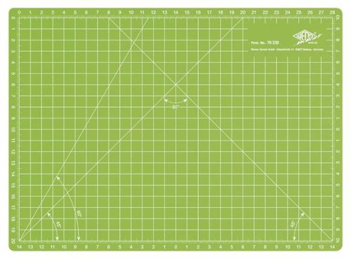 WEDO Vágóalátét, barkácsoláshoz, A4, WEDO "Comfortline", zöld