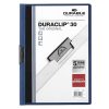 Klipmappa DURABLE Duraclip A/4 30 lapig sötétkék