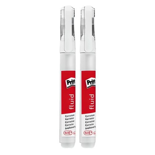 Hibajavító toll HENKEL Pritt Pocket Pen fémhegyű 2x8ml 2 db/bliszter