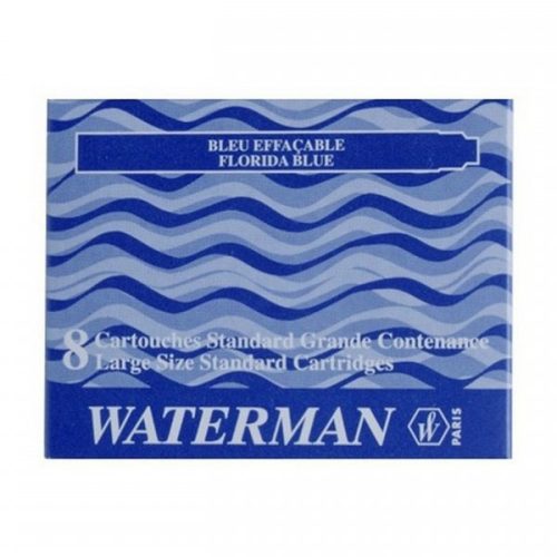 Tintapatron WATERMAN kék 8 db/ doboz S0110860