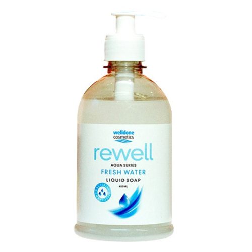 Folyékony szappan pumpás WELL DONE REWELL Fresh Water antibakteriális 400 ml