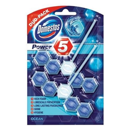 Toalett öblítő DOMESTOS Power5 Ocean 2x50 g