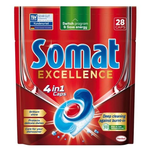 Mosogatógép tabletta SOMAT Excellence 28 darab/doboz