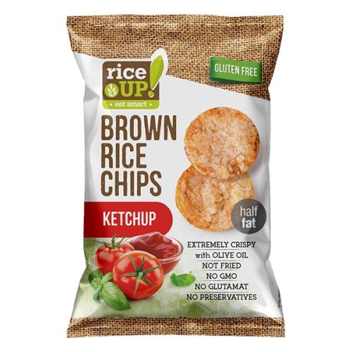 Rizschips RICE UP ketchupos 60g