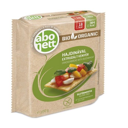 Extrudált kenyér ABONETT gluténmentes hajdinával 100g