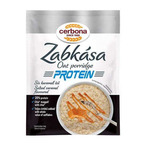 Zabkása CERBONA Protein sós-karamellás 60g