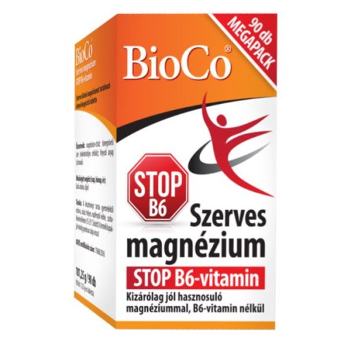 Vitamin BIOCO Szerves Magnézium Megapack 90 darab