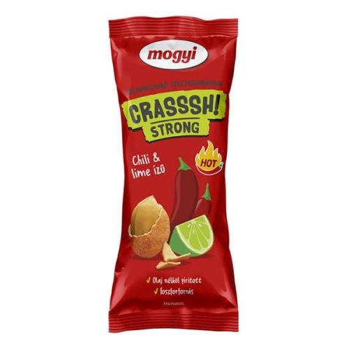 Földimogyoró tésztabundában MOGYI Crasssh! Strong chili-lime 60g