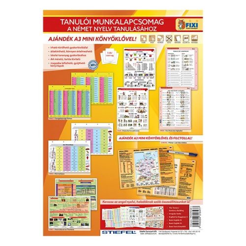 Tanulói munkalap csomag STIEFEL Német