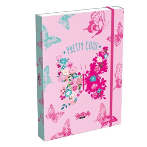 Füzetbox LIZZY CARD A/4 Lollipop Cute Butterfly