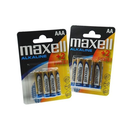 Elem ceruza MAXELL (AA, LR06) 4+2/BL