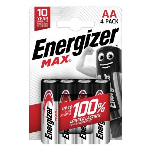 Elem ceruza ENERGIZER "Max" AA 4 db-os