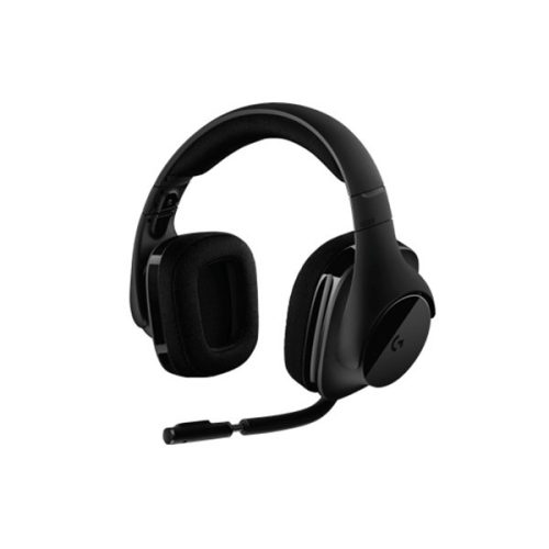 Headset vezeték nélküli LOGITECH G533 2,4 Ghz/USB fekete