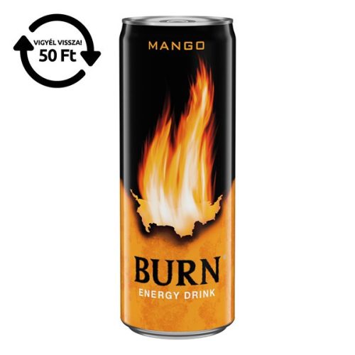 Energiaital BURN Mango 0,25L DRS